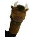 Custom Plush Buffalo Hand Puppet